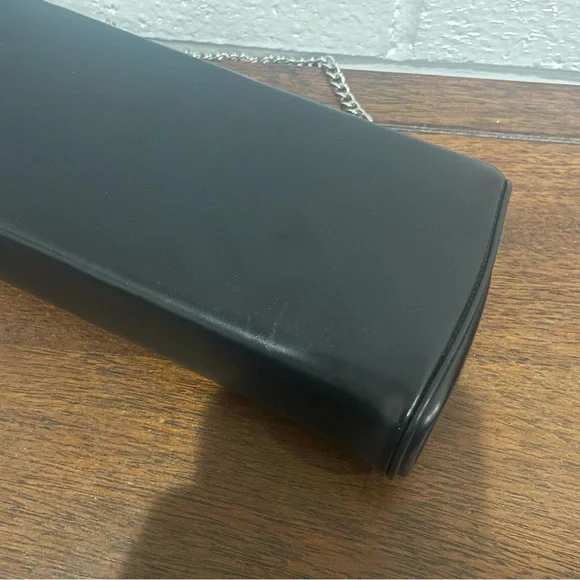 Ladies Clutch Evening Bag with Chain Strap - Picture 4 of 5